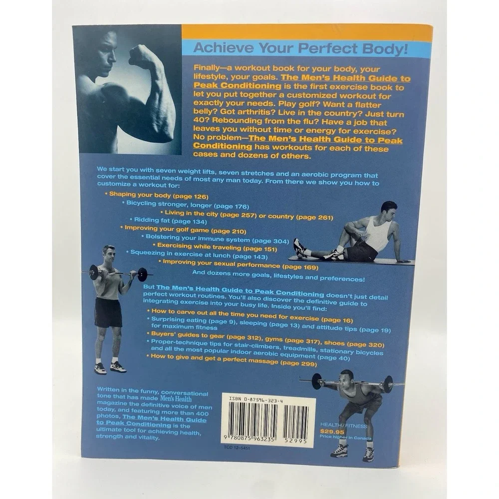 The Mens Health‎ Guide To Peak Conditioning - Paperback - VERY GOOD